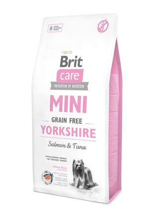 Brit Care Mini Grain Free Yorkshire сухой гипоаллергенный корм...