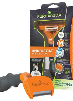 Furminator Short Hair Medium Dog фурминатор для короткошерстны...