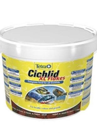 Tetra Cichlid XL Flakes крупные хлопья для всех видов цихлид, ...