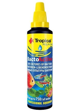 Tropical BACTO-ACTIVE препарат с живыми культурами бактерий, 30мл
