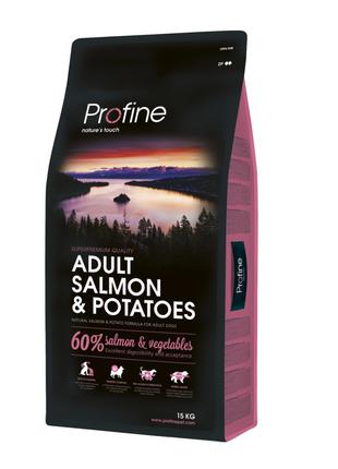 Profine Adult Salmon and Potatoes корм для взрослых собак с ло...