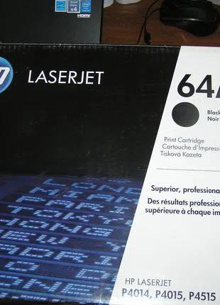 Картридж - первоходец (virgin) HP 64a