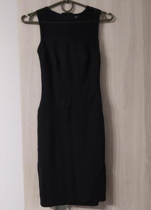 Черное платье zara