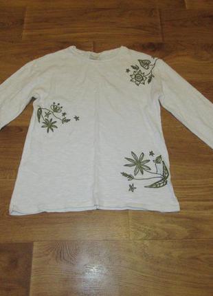 Коттоновый свитер zara на 11-12 лет рост 152