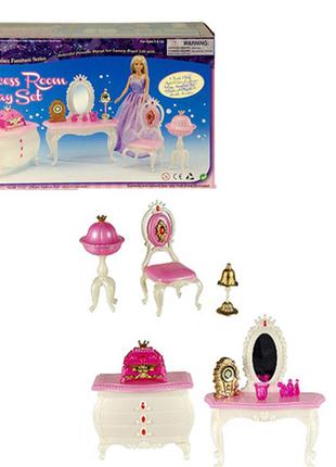 Меблі для ляльки кімната принцеси