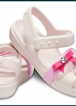 Сандалі crocs c8. дитячі крокси оригінал.