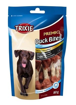 Тrixie PREMIO Duck Bites лакомство для собак с сыромятной коже...