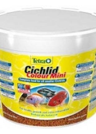 Tetra Cichlid Colour Mini для всех видов небольших цихлид, 10л