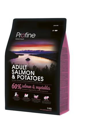 Profine Adult Salmon and Potatoes корм для взрослых собак с ло...