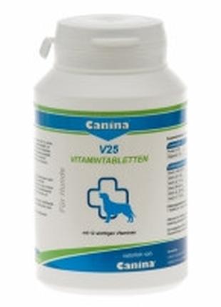 Canina V25 поливитаминный комплекс для щенков и собак, 60таб