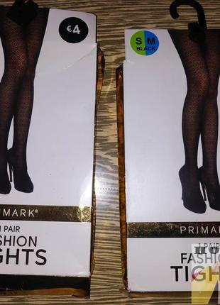 💞колготки фантазийные ромбы fashon tights