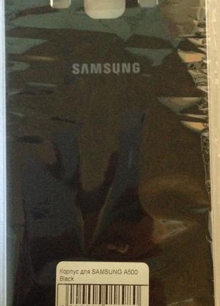 Задняя крышка / Корпус для мобильного телефона SAMSUNG A500 Black