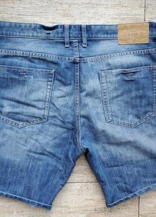 Чоловічі джинсові шорти великого розміру w40