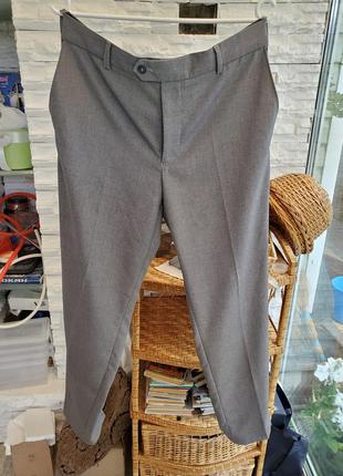 Мужские серые классические брюки regular fit canda c&a