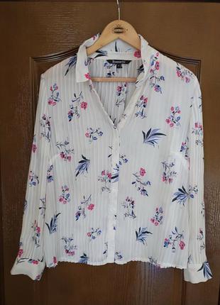Bonmarche идеальноя блуза в ретро- винтажном стиле р.52-56 пог...