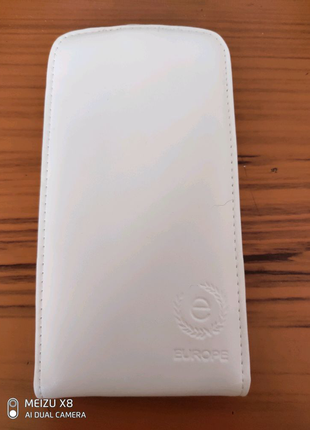 Чехол Европа на смартфон Samsung I9082- white
