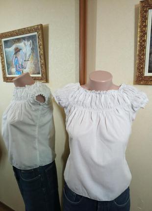 Блуза белая париж франция