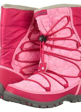 Зимние термо ботинки northside girls' starling snow boot, разм...