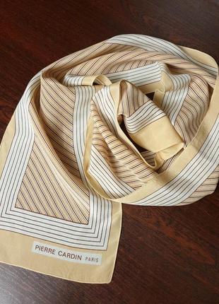 Невесомый шарф pierre cardin paris. унисекс