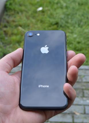 Apple iPhone 8 64GB Space Gray Neverlock айфон бу оригинал купить