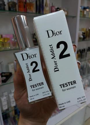 Tester parfum dior addict 60 ml.