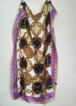 Шелковый шарф от gucci
