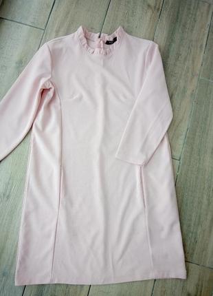 Нежно розовое платье для беременной mohito xs