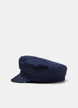 Джинсова фуражка від бренду zara! оригінал, з німеччини!