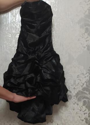 Платье вечернее черное