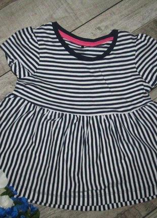 Трикотажное платье george для малышки 1,5-2 года