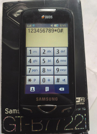 Samsung b7722i duos