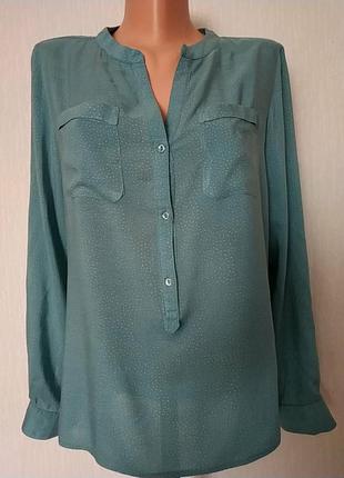 Брендовая натуральная легкая блуза туника блузка.