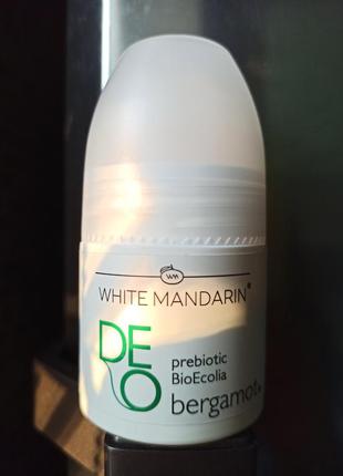 Натуральный дезодорант white mandarin deo bergamot