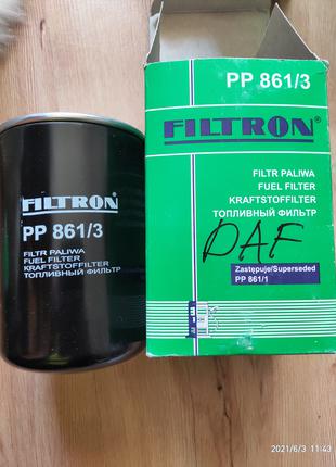 Топливный фильтр FILTRON PP 861/3 DAF
