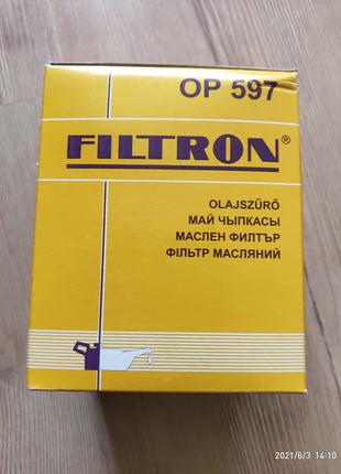 Фільтр Filtron масляний OP 597