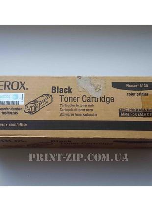 Тонер-картридж (Туба) XEROX Phaser 6130 106R01285 BLACK, Чорни...