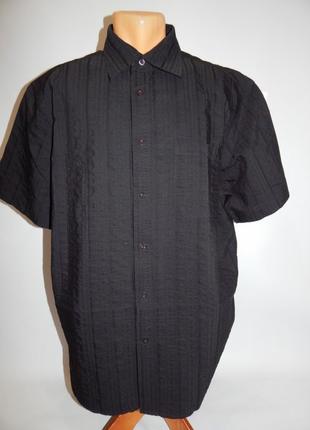 097КР Мужская рубашка с коротким рукавом BIAGGINI р. 52 (тольк...