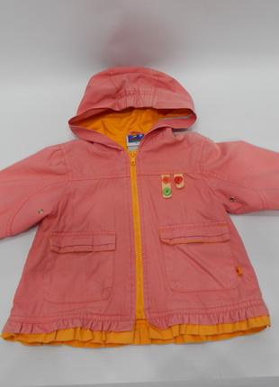 Куртка -ветровка детская с капюшоном Topolino, рост 80 037д (т...