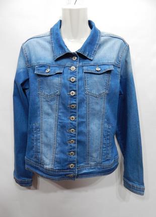 Куртка джинсовая женская Vintage, RUS р.44-46, EUR 38 050DG (т...