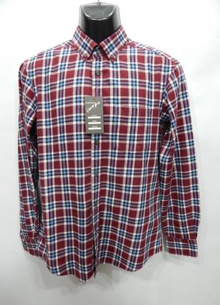 Мужская теплая рубашка с длинным рукавом M&S; р.46-48 008RT (т...