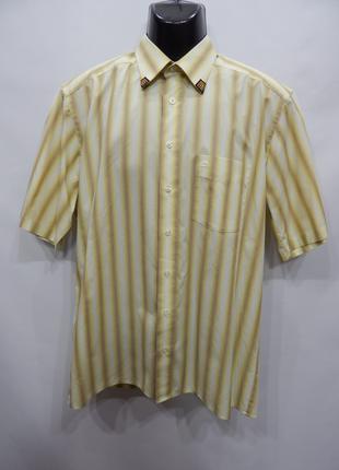 Мужская рубашка с коротким рукавом Olymp оригинал (124КР) р.50...