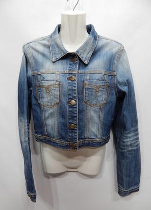 Куртка джинсовая женская mbj Vintage, RUS р.44-46, EUR 36 067D...