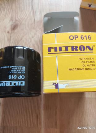 Масляний фільтр FILTRON OP 616