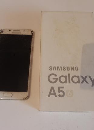 Samsung Galaxy A5 2016 Duos SM-A510 16Gb White №6828 на запчасти
