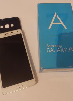 Samsung Galaxy A7 A700H/DS White №7411 на запчасти