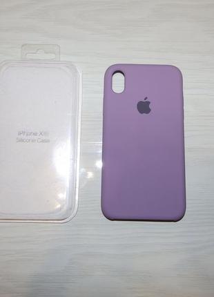 Чехол silicone case для iphone xr