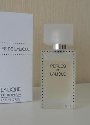 Lalique perles de lalique original mini 5 мл распив аромата