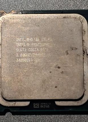 Процессор сокет 775 Intel Pentium Dual-Core E5500 2.8GHz 2M 800МГ