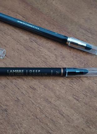 Олівець для очей lambre/светлый карандаш для глаз/золотистый к...