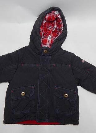 Куртка детская с капюшоном утепленная BABY CLUB, рост 68 034д ...